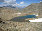 M303 (288435 byte) - Little lake (2882 mt) climbing to Mount Pizzo Vallumbrina