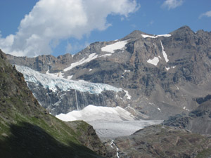 Il ghiacciaio di Fellaria