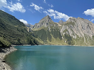 Il Lago Morasco visto dalla diga