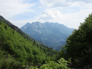 Il Monte Alben dalla Val Vedra