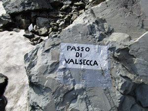 Passo di Valsecca m. 2496