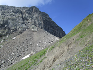 Il Passo di Valsecca e il Monte Poris dal versante Seriano