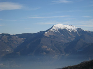 Il Monte Guglielmo dal sentiero 618A (3° itin.)