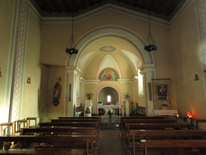 Interno della chiesa di S. Zenone