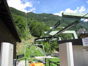 La seggiovia Carona-Alpe Soliva