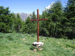 La croce sul Cimone di Margno