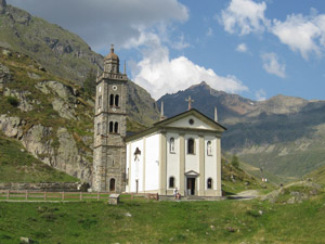 La chiesa della Madonna del Muschio
