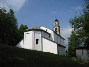 La chiesa di Uschione