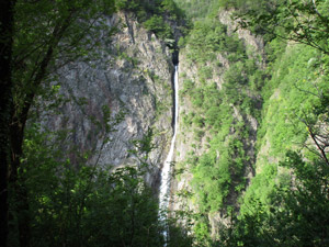 La variante del Belvedere della Cascata