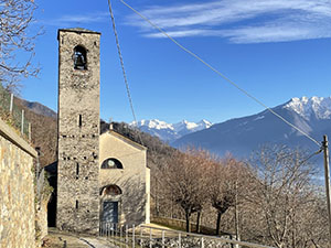 Itinerario da Bugiallo - La Chiesa di San Giovanni Battista
