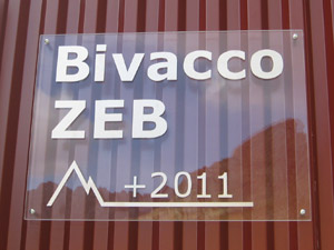Bivacco intitolato a ZEB perito nel 2011
