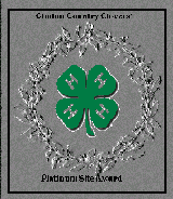 Award # 78 - Clinton Country Clovers 4-H Club Platinum Award (CLOSED)