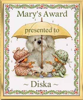 Award # 79 - Mary's Award (AWARD PROGRAM CLOSED)