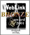 Award # 81 - Web Link Bronze Award 2001