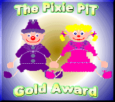 Award # 87 - The Pixie Pit Gold Award (AWARD PROGRAM CLOSED)