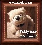 Award # 125 - Teddy Bair Site Award - (CLOSED)