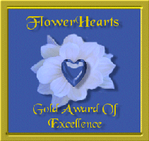 Award # 154 - Flowers Hearts Gold Award (CLOSED)