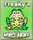 Award # 200 - Freaky's Select Award - (CLOSED)