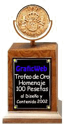 Award # 230 - Grafiweb Trofeo de Oro (CLOSED)
