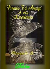 Award # 234 - Premio Tu Amiga a la Excelencia - (CLOSED)