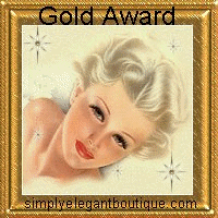 Award # 266 - Simply Elegant Boutique Web Site of Excellence - (CLOSED)