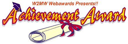 Award # 308 - W2MW Achievement Award - (CLOSED)