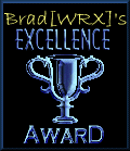 Award # 311 - BradWRX Excellence Award (CLOSED)