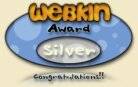 Award # 334 - Webkin Silver Award - (CLOSED)
