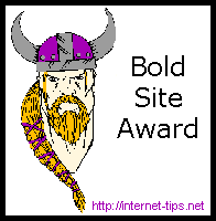 Award # 358 - Internet Tips & Secrets Bold Award (CLOSED)
