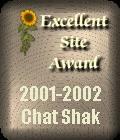 Award # 369 - Chat Shak Award (CLOSED)