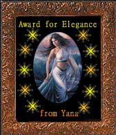 Award # 379 - Yanushka's Award for Elegance - (CLOSED)