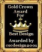 Award # 392 - CSC Design Gold Crown Award (CLOSED)