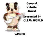 Award # 397 - Clean World General Website Award - (CLOSED)