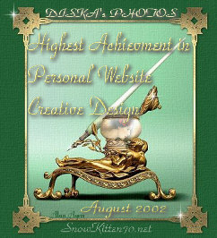 Award # 410 -  SK70 Highest Achievment Award (CLOSED)