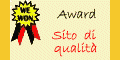 Award # 417 - Universo dei Servizi Sito di Qualit (CLOSED)