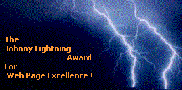 Award # 431 - Johnny Lightning Award (CLOSED)