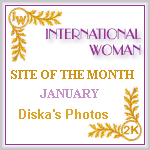 Award # 482 - International Woman Site of the Month Award (CLOSED)