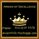 Award # 540 - Ancient Hills Award (CLOSED)