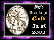 Award # 573 - Gigi's Dream Catcher Gold Awards (CLOSED)