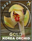Award # 637 - Korea Orchid Gold Award (CLOSED)