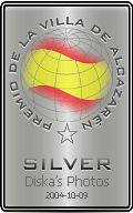 Award # 644 - Alcazarn Silver Award (CLOSED)