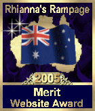 Award # 684 - Rhianna's Rampage Merit Award (CLOSED)
