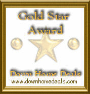 Award # 694 - Down Home Deals Gold Star Website Award (CLOSED)