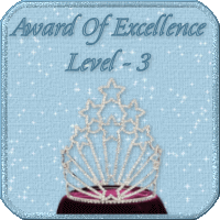 Award # 710 - Shayeri Award of Excellence Level 3 (CLOSED)