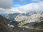 M125 (158736 byte) - View of Zebr Valley from the bivouac Passi dello Zebr (3028mt)