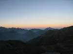 M220 (76295 byte) - Daybreak at Torsoleto Hut (2390mt)