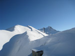 M239 (91952 byte) - Mount Meraviglia and Mount Pizzo Tre Signori (2554mt) seen from Santa Rita Hut (m. 2000)