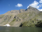 M263 (233326 byte) - Lago naturale del Barbellino superiore (m. 2.130) e Pizzo Strinato (m. 2836)