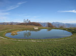 M309 (210812 byte) - Mount Tesoro. The little lake at Forcella Alta (1313mt)