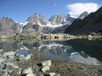 M359 (281114 byte) - Le cime del Gruppo Roseg (m. 3936)/Scerscen (m. 3971) si rispecchiano nel Laghetto delle Forbici